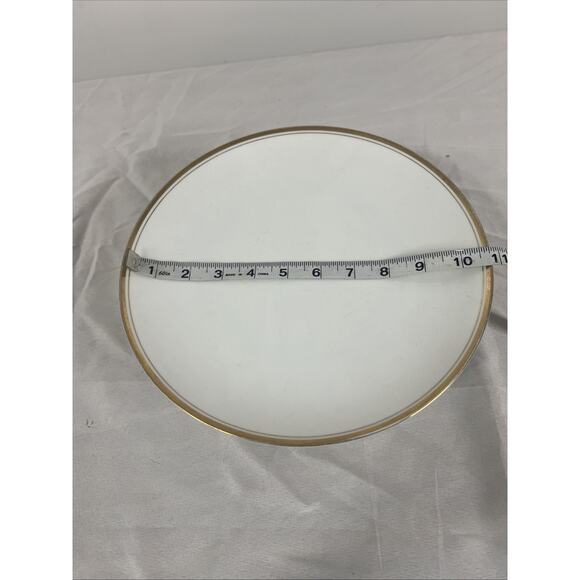 Golden Heirloom By Shufford Oven To Table Porcelain Cake Stand - Picture 9 of 10